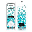 Daisy Field - Teal Design Protective Skin Decal Sticker for Samsung Juke SCH-U470 Cell Phone