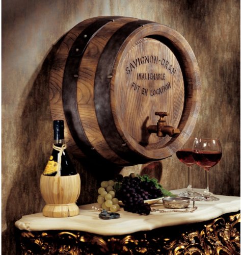 ON SALE! French Wine Barrel Wall Sculpture