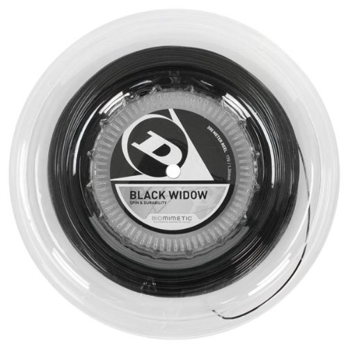 DUNLOP Black Widow Biomimetic 17G Tennis String Reel