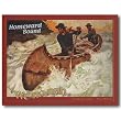 Nostalgic We-no-nah Canoe Company Tin Sign : Homeward Bound