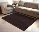 Anji Mountain Bamboo Rug Co. 4-Foot-by-6-Foot Bamboo Area Rug, Coffee Bean
