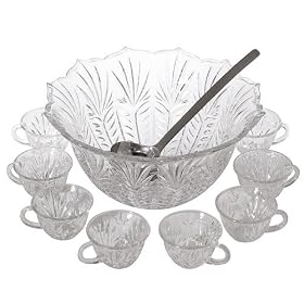 Portico 10-pc. Punch Bowl Set by 