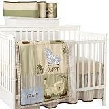 Crown Crafts Inc. Baby Safari 4-pc. Crib Set