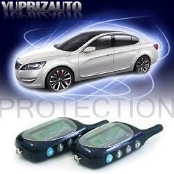 3000 Feet Range Code Hopping TWO-WAY Paging Universal Vehicle Security and Remote Starter System