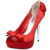 Luichiny Womens Kam Me Peep Toe Pump