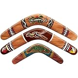 Outback Rock Weekend Decrative Paper Boomerangs 3pk