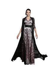A-line  Beaded Pleated Lace Halter Elbow Length Sleeves Floor Length Chiffon Evening Dress/Homecoming Dress/Mother-of-the-Bride Dress/Prom Dress/Wedding Party Dress  With a Bow(s) and a Sash 