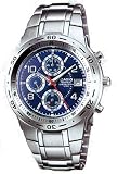 Casio Edifice Men's Stainless Steel Watch EF-506D-2AVDF Blue Dial