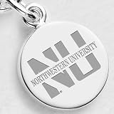 Northwestern University Sterling Silver Individual Charm