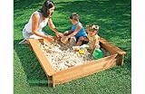 Square Wooden Sand Pit