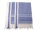Garten & Freizeit : PLO Pali Tuch mit Fransen ca. 115x110cm blau-weiss