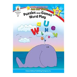 Puzzles and Games: Word Play (Home Workbooks: Gold Star Edition)