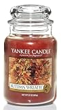 Yankee Candle Large 22-Ounce Jar Candle, Autumn Wreath Yankee Candle Large 22-Ounce Jar Candle, Autumn Wreath