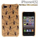 Walt Disney 110th Woodケース iPhone4/4S(レトロミッキー)