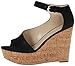 Nine West Women's Adyssinian Nubuck Wedge Sandal