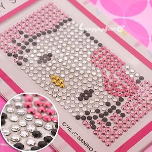 Hello Kitty Crystal Gem Jewelry Sticker