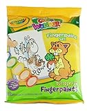 Crayola Color Wonder Fingerpaint And Coloring Book