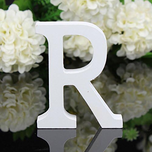 Ainest Hot Wooden Wood Letter Alphabet Word Free Standing Wedding Party Home Decoration R