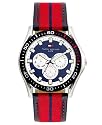 Tommy Hilfiger Men's Multi-Function Leather Strap Watch #1790600