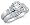 Size 4 - Solid 14K White Gold Round Brilliant Cut Solitaire Center with Baguette Side Stones Highest Quality CZ Cubic Zirconia Engagement Ring with Matching Wedding Band Bridal Two Ring Sets (2.5cttw. , 1.0ct. Center Stone) - Available in all ring sizes 4 - 13