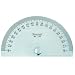 Starrett 193 Steel Protractor, 0-180 Degree Range