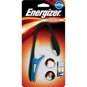 Energizer - Booklite - Lampe de poche Liseuse LED - 2 CR2032 fournies