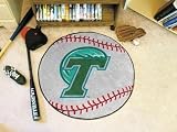 Tulane Green Wave 29 Round Baseball Floor Mat (Rug)