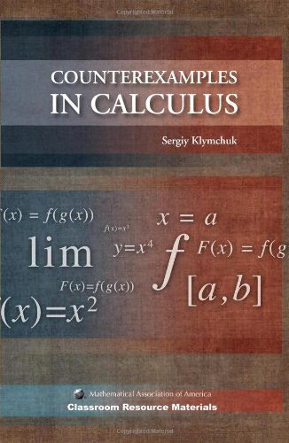 Counter-examples in calculus