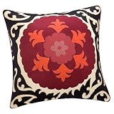 Natori Samarkand 26-Inch by 26-Inch Euro Sham, Multi