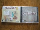 Lot 2 Sid Meiers Civilization II 2 & III 3 PC Cd