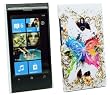 Kit Me Out FR - Nokia Lumia 800 - Coque de Protection Solide Papillon Color�