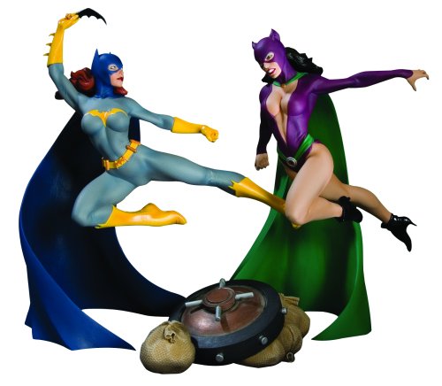  Catwoman vs. Batgirl Statue