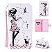 J7 Case,Galaxy J7 Wallet Case Leather,MONNESS(TM)”Creative Case PU Leather Wallet Flip Case,“[Stand Feature] [Card Slots] [Magnetic Closure] Case Cover for Samsung Galaxy J7 (Lover)