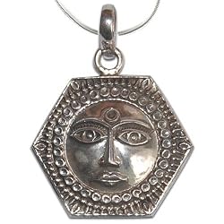 Fashion Pendant Chain Sterling Silver Jewelry 1 inch