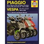 Piaggio/Vespa Scooters Service and Repair Manual (Haynes Service & Repair Manuals) book cover