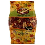 Eddie's Rotelli Vegetable Pasta Organic, 12-Ounce Bags (Pack of 12)