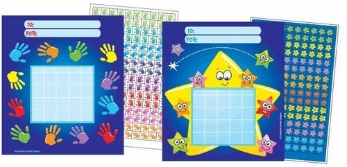 INCENTIVE PKS HANDPRINTS & STARS W/