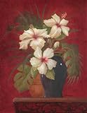 IMAGE OF Tropical Hibiscus II PREMIUM GRADE Rolled CANVAS Art Print Gloria Eriksen 22x28