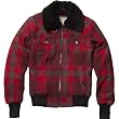 Fox Racing Charlene Girls Sports Wear Jacket w/ Free B&F Heart Sticker Bundle - Burgundy