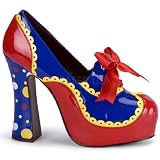 FUNTASMA Pleaser Circus-25 Womens Halloween Costume Heels Size 8