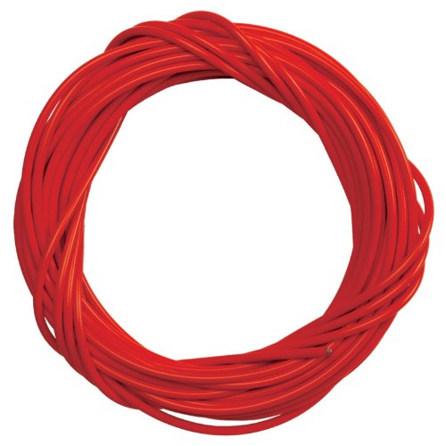 Sunlite Lined Cable Housing - 1 Roll, 5mm x 50 ft., Red