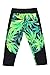 COCOLEGGINGS Womens 3D Digital Print Workout Running Capri Pants Crop Leggings