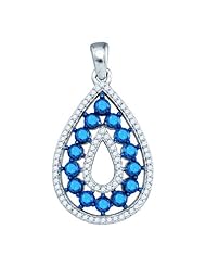 1.05CT BLUE DIAMOND FASHION PENDANT