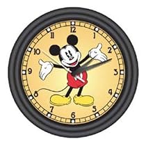 KNG Disney's Mickey LED Musical Wall Clock