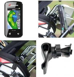 Golf Bag Clip Mount & Case For The Sonocaddie V500 Golf Gps Systems
