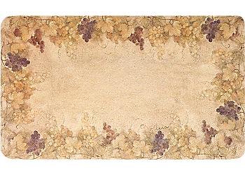 Bacova Grape Border Cushion Mat