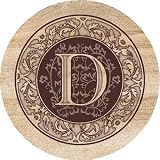 Thirstystone TSMD Thirstystone 4 piece Coaster Set MonogramD