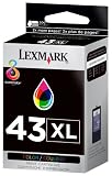 Lexmark #43 High Yield Color Print Cartridge (18Y0143)