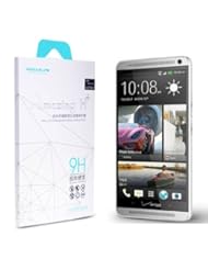 Dreahall? Nillkin 9h Hardness Tempered Glass Front Screen Protectors with Dreahall? NFC Tag for Google Nexus 5 Lg / Samsung Galaxy Note 3 / Sony Xperia Z1 L39h / Htc One Max T6 (htc one max)