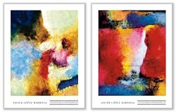 Beloved Universe and Semilla de un Poema Set by Javier Lopez Barbosa 28"x22" Art Print Poster